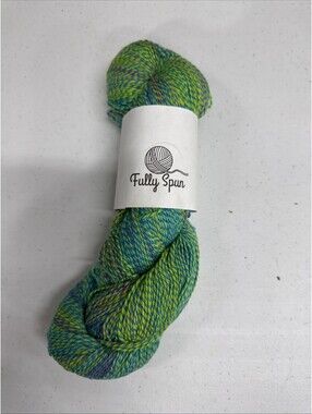 Fully Spun Sock Fingering Color Neon SW Merino/Nylon 1 Skein